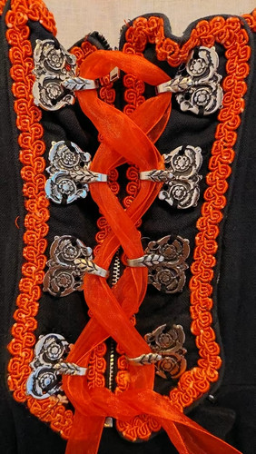 Dirndl schwarz rot 100 - dirndl, gr.
