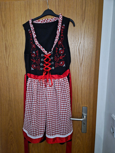 Damen dirndl ärmellos xl - gr.,