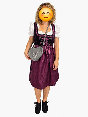 Damen dirndl m - damen, knielang
