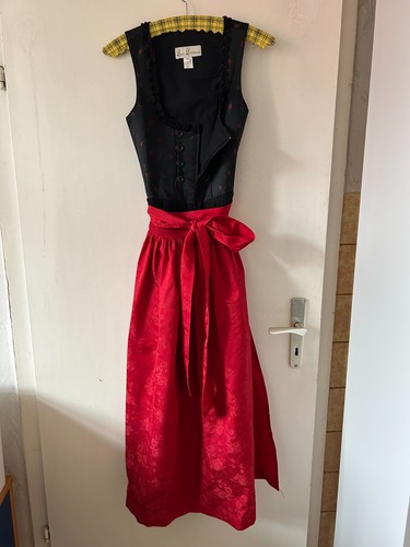 Dirndl schwarz lang mit - dirndl,