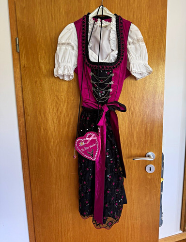 Damen dirndl kurzarm - dirndl,