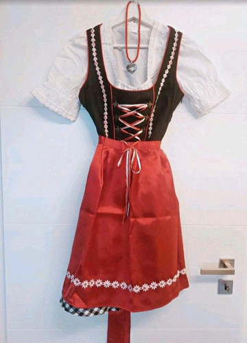 Damen dirndl inkl kette - dirndl, inkl.