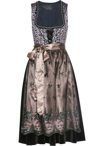 Dirndl mit leomuster 44 - gr.,