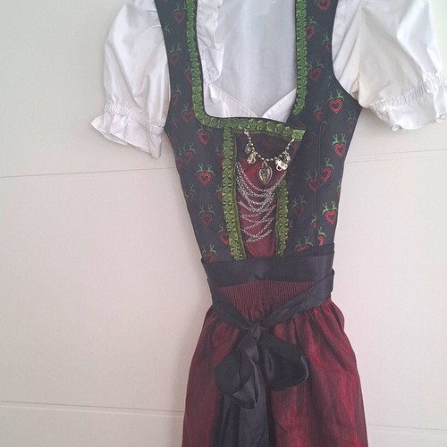 Country line dirndl alpenherz - line,