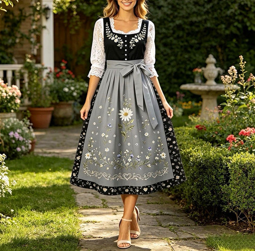 Damen dirndl trachtenkleid - damen,