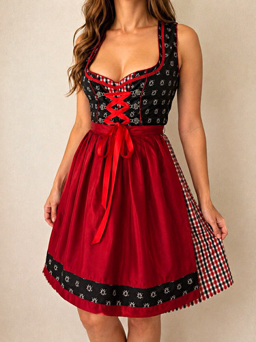 Karneval kostüm dirndl kleid - karneval,