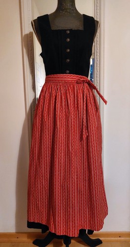 Dirndl alphorn schwarz - schwarz, +