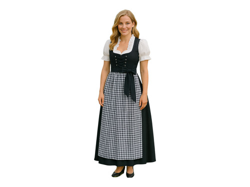 Traditionelles dirndl kleid - traditionelles,