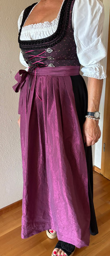 Dirndl weinrot mit - dirndl,,