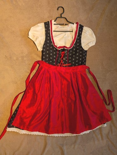 Dirndl schwarz 40 knielang - schwarz,